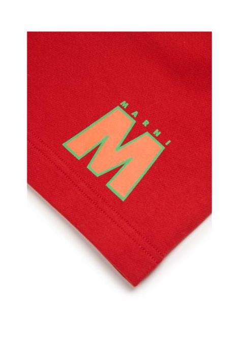 Bermuda con logo MARNI KIDS | M01780 M00V00M435